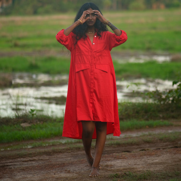 KIA RED DRESS