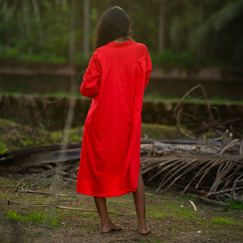 KIA RED DRESS