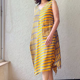 VILAH YELLOW OCHRE DRESS