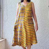 VILAH YELLOW OCHRE DRESS