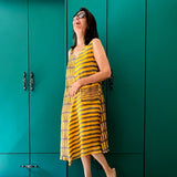 VILAH YELLOW OCHRE DRESS