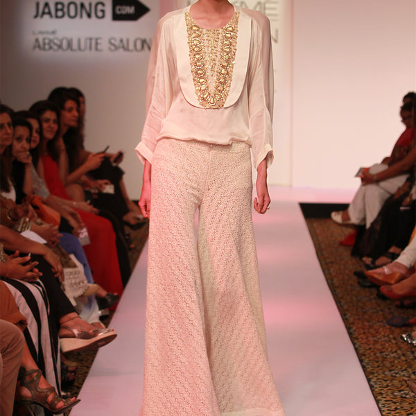 SIENNA CREAM PANT RRISO By Sonu