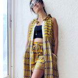 KEONE YELLOW OCHRE SHORTS