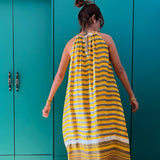 JAVIL YELLOW OCHRE DRESS