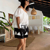 NAIDA BLACK SHORTS